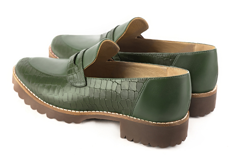 Forest cheap green loafers